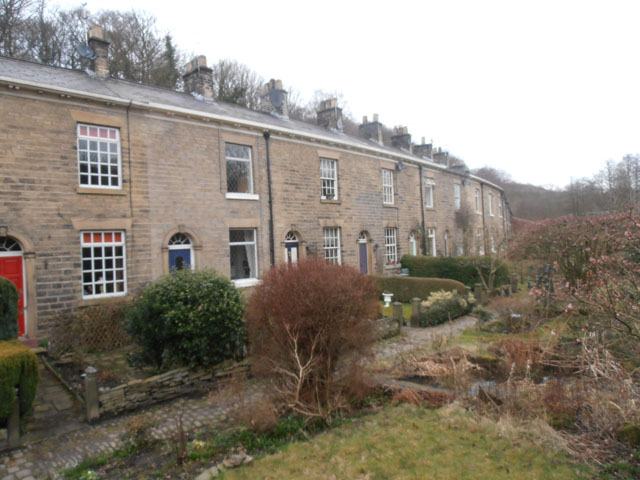 Terraced houses.